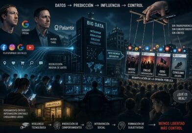 Del dato al control: Palantir, Thiel y la arquitectura invisible de la predicción. Por Oscar Rodríguez