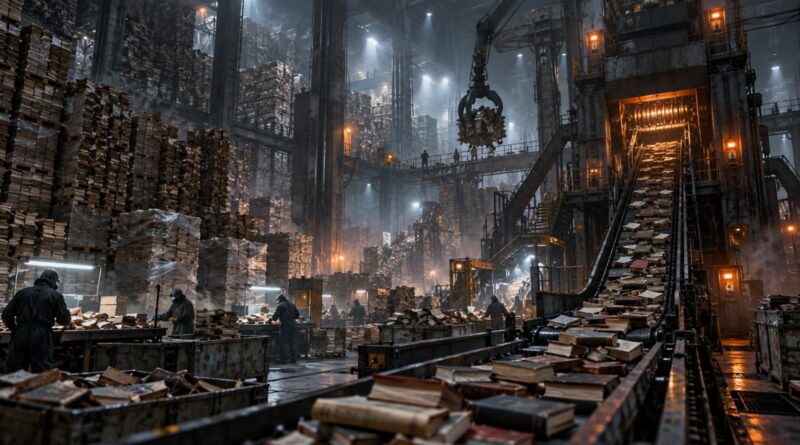 LA BIBLIOTECA DE LAS MÁQUINAS. Entrega 1: El libro que entró y no volvió. Por Oscar Rodríguez